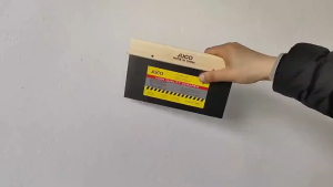 1Pc Scraper Putty Knife Dry Wall Paint Blades Floor Tile Plaster Trowel Spreader wood handle EB