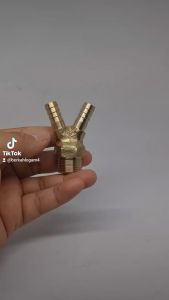 Nepel Kuningan Y King: Sambungan Konektor 1/2 x 3/8 (8mm)