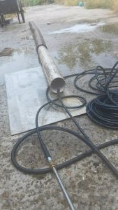 10 Meter Pressure Washer Hose Cleaner Flexible Extension Hose Black