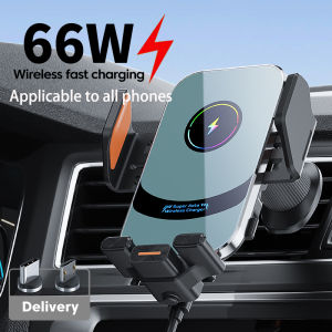 2026 Qi2 66W Car Magnetic Wireless Charger For iPhone 17/11 Fast Charging For Samsung Xiaomi Car Phones Charger Holder