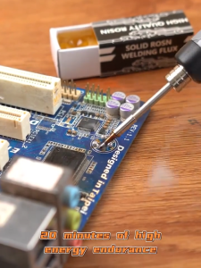 Cordless USB Rechargeable Portable Soldering Iron 3-speed Temperature Adjustable Heating Core Soldering Iron Cord Rosin Soldering Iron Stand Storage Case