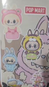 Labubu Sticker Set Pack - Adorable Cute Collectible Monsters Perfect for Decorating
