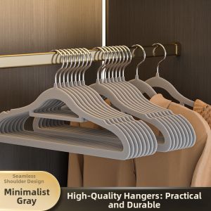 KAWEIRUI | Plush Non-Slip Shoulder Protection Hangers
