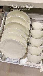 Pure White Underglaze Porcelain Tableware Set
