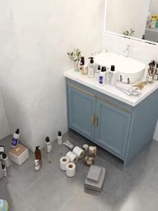 Rak Troli Susun Beroda Rak Dorong Serbaguna untuk Penyimpanan Dapur dan Ruang Tamu