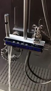 【SG Stock】 Digital Shower Set LED Temperature Display 4-Way Piano Button Premium Shower System