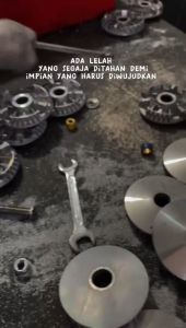 RUMAH ROLLER BEAT FI RACING PULLEY RACING VARIO 110 ESP - RUMAH ROLLER BEAT ESP SCOOPY ESP RUMAH ROLLER BUBUT CUSTOM MOTORCYCLE