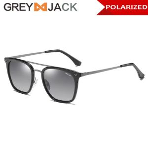 Grey Jack Sunglasses: Kacamata Hitam Polarized Anti Silau & UV Protection
