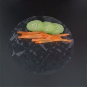 越南进口透明水晶春饼薄饼皮春卷皮0脂肪零脂薄春卷皮Vietnam Imports Transparent Crystal Spring Cake Pancake Skin Spring Roll Skin