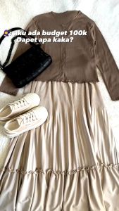 Haseena Cardigan Crop Top Berliana Polos Outer Kardigan Knit Rib Cardi Korean Style