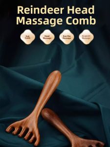Head Massage Acupressure Scraper Comb