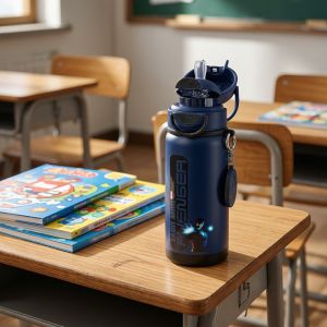 Disney | Food Grade 316 Stainless Steel Insulated Water Bottle for School Children with Straw