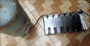 Máng Sạc/Mâm sạc Dồn Gas Lon Mini 4 Ngăn Ti kim loại siêu bền Dây bấm thủy lực siêu bền +TẶNG kèm 20 nút nhựa +4 Ron đen + 2 Ti kim loại - AN TOÀN- TIẾT KIỆM
