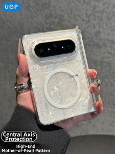 UGP | Luxury Unique Pearl Texture Huawei Purax Flip Phone Case