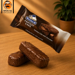 Deemah Fantasy Chocolate – 40 g sponge cake layered with smooth chocolate cream ( 1 box )