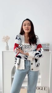 ELYCLOTH | MEOW CARDIGAN | CARDIGAN RAJUT WANITA PREMIUM KNIT