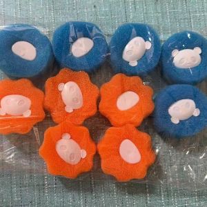 Bộ 10 Quả Cầu Làm Sạch Lông Thú Cưng Có Thể Tái Sử Dụng Không Cần Điện Phụ Gia Giặt Là Giúp Ngăn Ngừa Sự Tích Tụ Của Xơ Vải Và Lông Cho Tất Cả Các Loại Máy Giặt/máy Sấy