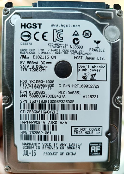 Hdd on sale 2.5 7200