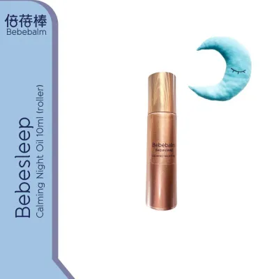 Bebebalm Bebesleep Calming NIght Oil designed with Acupressure Massage. Stress Relax Deep Sleep