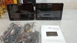 Nakamichi 8 Gauge Wiring Kit NK-WK18 Amp Installation Kit 700w Max Power Rating Cable Wire/9inch ADD-ON HEADREST MONITOR WITH VIDEO IN/USB