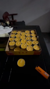 【SG Seller】Smokeless Butter Lamp High Quality 4/8 hours Tea Light Candle Buddha lamp Deepavali Candle 中元节 长明灯 供佛灯 供佛蜡烛灯