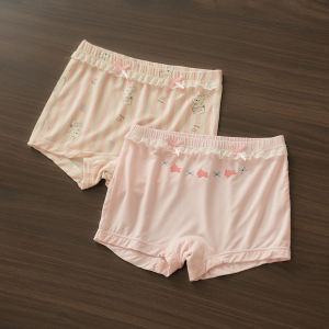 Class a 50 Count Lanjing Modal Double Layer Crotch Two Pack Girls Briefs Comfortable Breathable Soft Underwear for Children