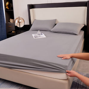 เตียงกันน้ํา กระโปรง ชิ้นเดียวผ้าปูที่นอนคลุมเตียงเต็มปก กันลื่น เสื่อปัสสาวะเด็ก ฤดูร้อน ใช้