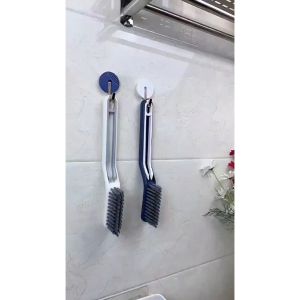 Bàn Chải Vệ Sinh Phòng Tắm 2 Trong 1 Bàn Chải Gap Chuck Nhỏ Kẹp Tóc Bàn Chải Cửa Sổ Nhà Bếp Bàn Chải Đường May - NIEVE