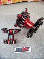 HUBE FRONT REAR TROMOL CRF 150 L CRF150L RED BLACK HOLE JARI 36 36 COCOK UNTUK MODIF SUPERMOTO. 
