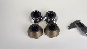 【Free shipping】 DriveDynasty Car Styling 64MM OD / 61MM ID Wheel Center Cap Bronze & Silver Sport Rim Cap JDM Wheel Hub Cap Blank Wheel Cover Caps Tire Accessories