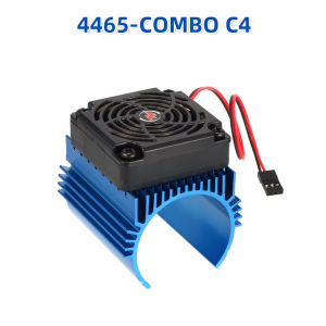 Hobbywing Electric Car Brushless Motor Heatsink Cover Cooling Fan For 1:10 RC Cars 4465 3665/3674 Motor