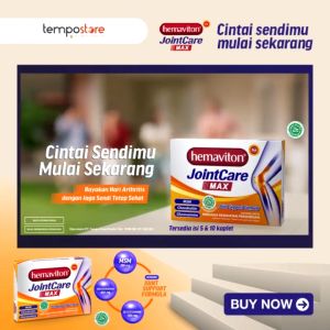 (Box isi 10) Hemaviton JointCare Max Supplemen Sendi Joint Care Meredakan Nyeri