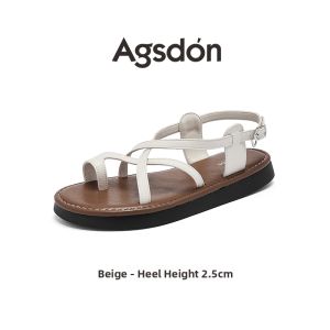 Agsdon | Retro Style Summer Women Sandals Soft Bottom