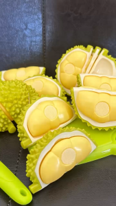 Mainan Potong Buah Durian Cutting Toy Fruit Cut Toys Kitchen Cooking Toys Montessori Sensory Motor Skills