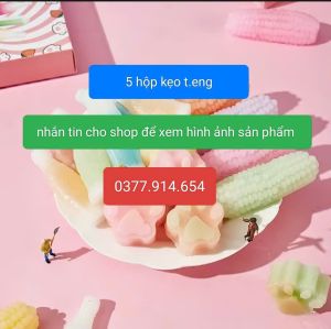 GIÁ SỈ - 5 HỘP KẸO TENG MỖI HỘP 16V ( NHẬN HÀNG GIỐNG VIDEO)