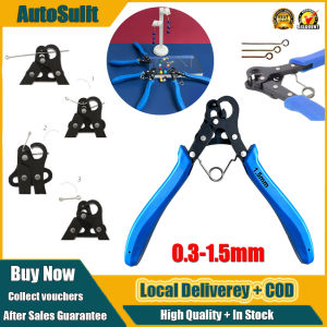 9 Ne-edle Jewelry Pliers For Gold Silver Wire - Multi-Functional Round Nose Winding C-Ring Making Tool - Precision Crafting For DIY Rings & Filigree（1.5mm）