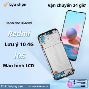 Màn Hình OLED 6.43 "Cho Xiaomi Redmi Note 10 4G/10S Màn Hình LCD Với Bộ Số Hóa Cảm Ứng Tương Thích Với M2101K7AI/AG Mô Hình