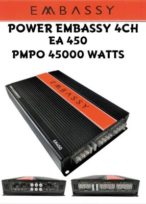 Power 4chenel EMBASSY ea450