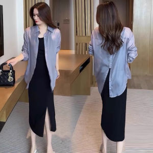 YOUFAN | Stylish & Sun Protection Two-piece Dress