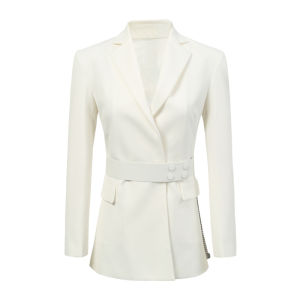 Belted Wool Suit