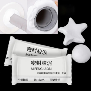 10Pcs Wall Hole Sealing Glue Cement Tape Sealant Waterproof Sewer Pipe Air Conditioning Hole Sealant Clay DIY Strong Adhesive Sealant