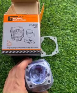 Hơi Máy Cưa 52G Full Bộ Hơi Sy Lanh Séc Măng  Pítong Doăng Đầy Đủ Bộ Hơi Máy Cưa 52 séc măng và pít tong nòng hơi xy lanh 5200