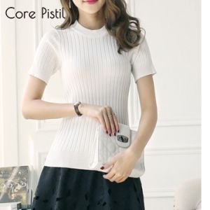 Core Plain Knitted Blouse & Short Sleeve T-Shirts