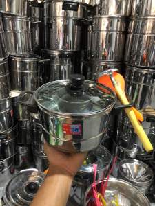 DANDANG KUKUS / BAKSO 2in1 22cm LENGKAP CENTONG CAPIT ENTONG NASI