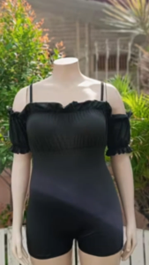 PLUS SIZE ONE PIECE SWIMSUIT [ZENA]