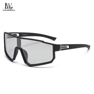 LouisWill Outdoor Goggles Polarized Sunglasses Men Women Oversized One-piece Mirror Sun Glasses Travel Male Shades Brand Design Sun Glasses For Male Driving Fishing UV400 Goggles