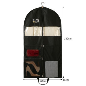 Portable Dustproof Clothing Covers Coat Suit Dress Protector Hanging Garment Bags Closet Organizer Clothes Dust Cover