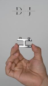 Konektor Kaca Lurus Mirror Stainless Steel 304 (Glass Connector)(Konektor Kaca)(Braket Kaca)