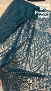 Bakal Kain Kebaya Brokat Semi Prancis | Semi France | Semi Francis Premium Lace Panel