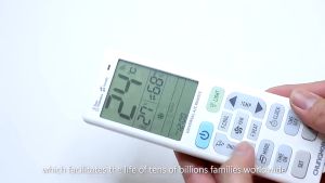 REMOTE REMOT AC MULTI UNIVERSAL CHUNGHOP K-3088E ORIGINAL/ASLI RECHARGEABLE FITUR THERMOMETER RUANGAN/KELEMBABAN UDARA + SENTER LED